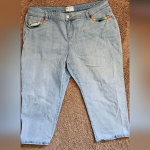 Lane Byrant Boyfriend Capris